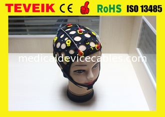 Neurofeedback Memisahkan EEG Topi / Topi, Elektroda Perak Klorida